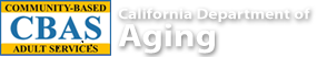community based adult services California department of aging